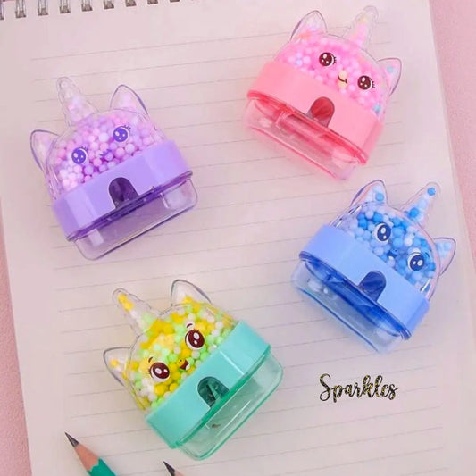 CUTE UNICORN SHARPENER SPARKLES