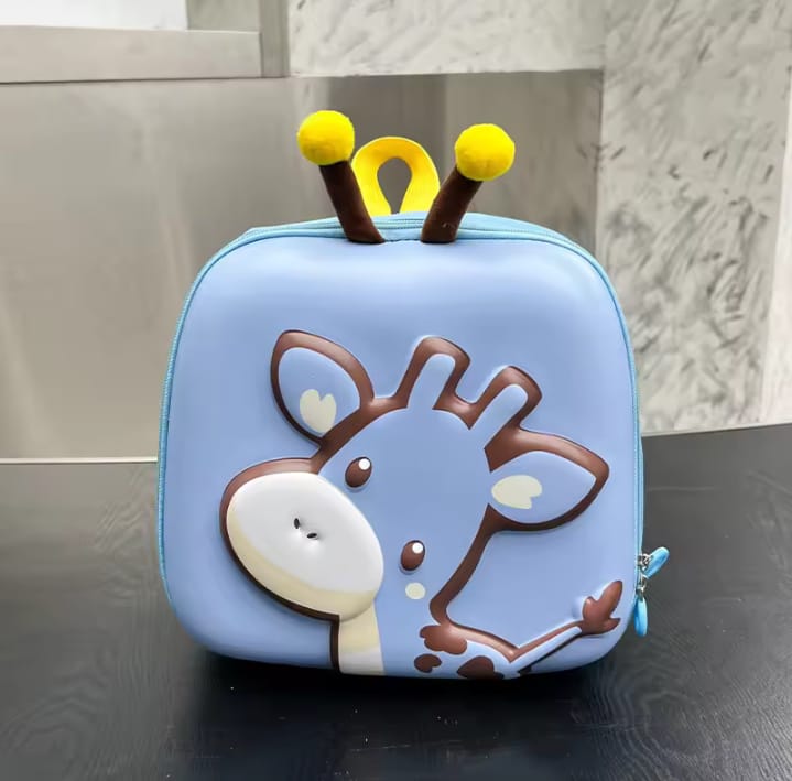 CUTE HARD SHELL GIRAFFE BACKPACK SPARKLES