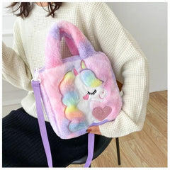 FLUFFY CUTE BAG SPARKLES