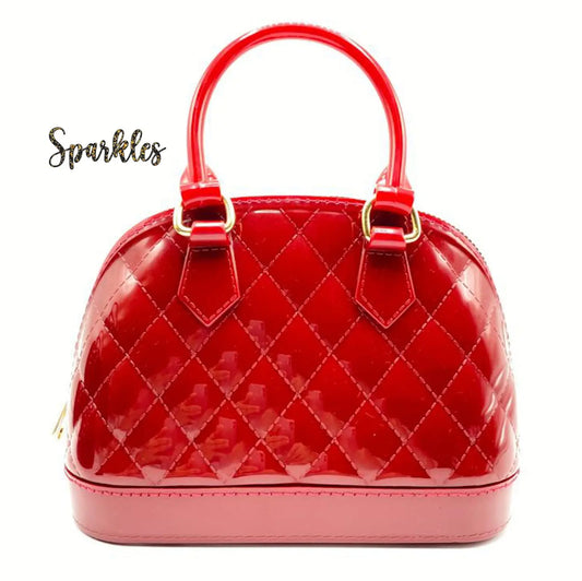 EXQUISITE QUILTED BAG SPARKLES