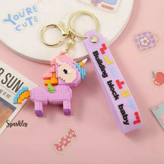 BUILDING BLOCK UNICORN SPARKLES