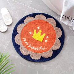 ROUND FOOT RUG