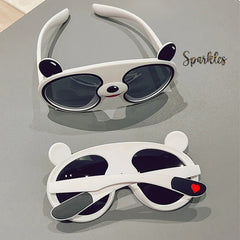 CUTE PANDA SUNGLASSES SPARKLES