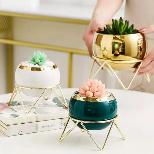 LUXE POT PLANTER SPARKLES