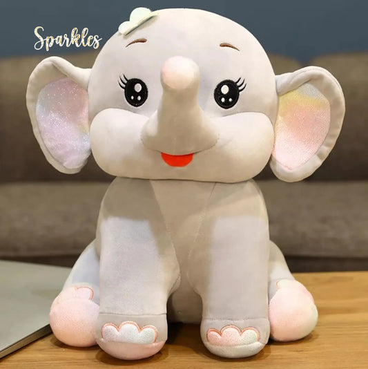 GIANT ELEPHANT PLUSH SPARKLES