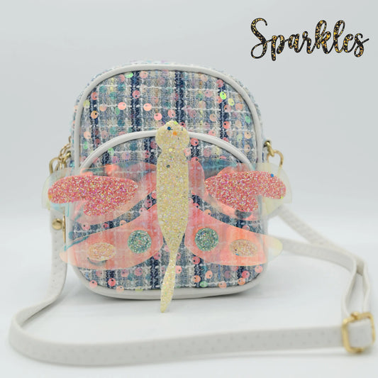 BUTTERFLY SLING BAG SPARKLES