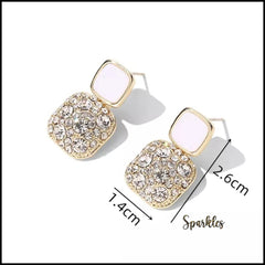 RHINESTONE EARRINGS SPARKLES