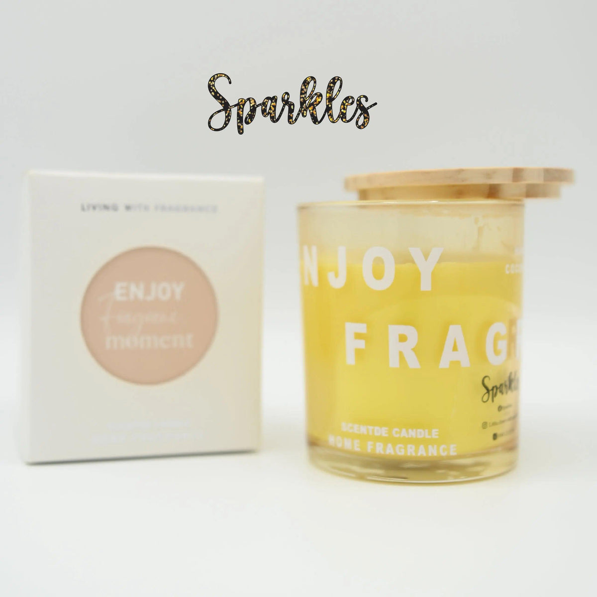 ENJOY FRAGRANCE CANDLE Sparklesnow