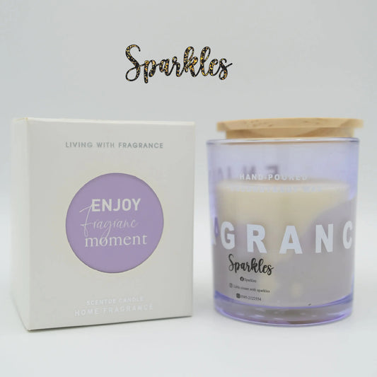 ENJOY FRAGRANCE CANDLE Sparklesnow