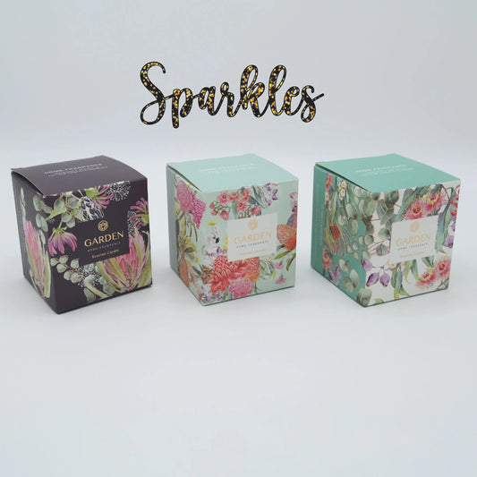 GARDEN SCENTED CANDLE SPARKLES