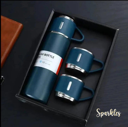 VACUUM FLASK SET SPARKLES