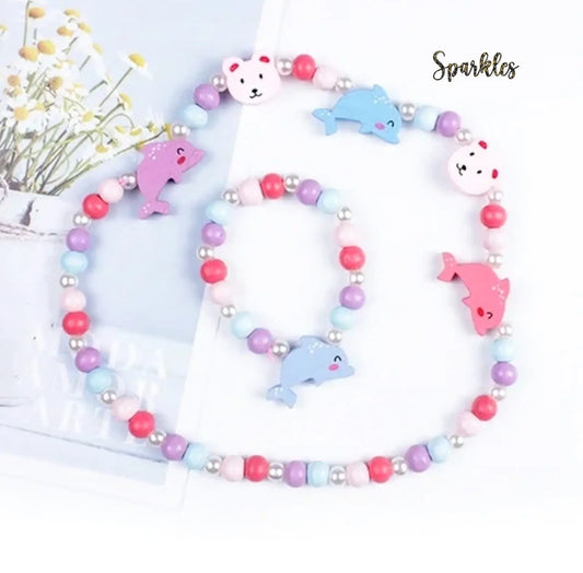 COLORFUL BEADS SET SPARKLES