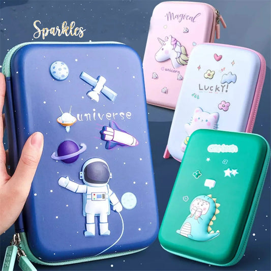 3D CUTE PENCIL CASE SPARKLES