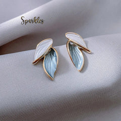 LEAF STUDS SPARKLES