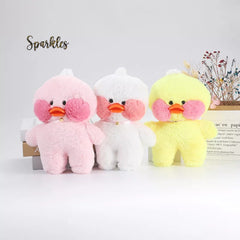 KAWAII DUCK PLUSH SPARKLES