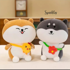 SHIBA MANTO PLUSH CAT SPARKLES