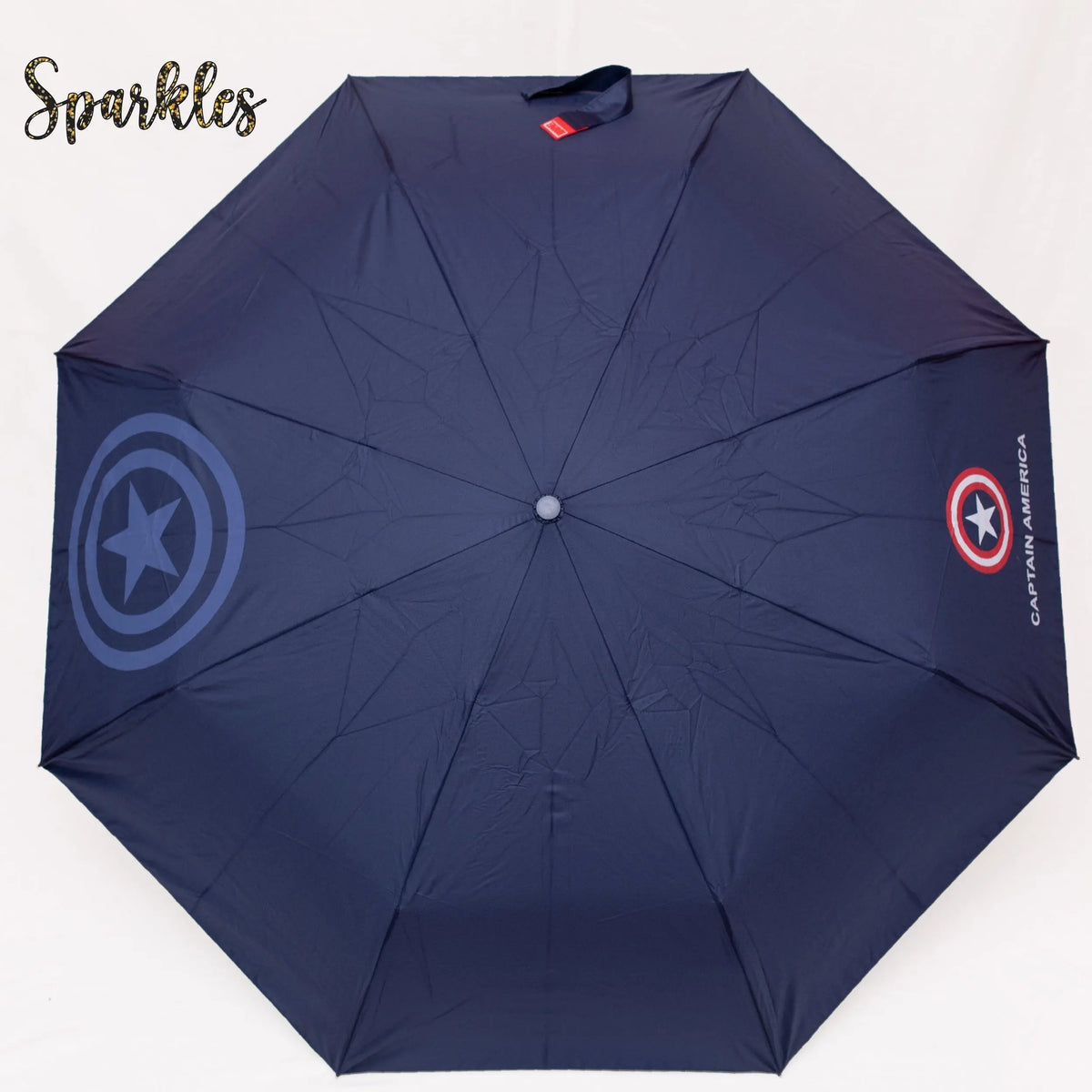 AESTHETIC CAPT. AMERICA UMBRELLA SPARKLES