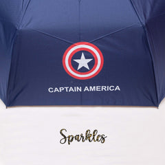 AESTHETIC CAPT. AMERICA UMBRELLA SPARKLES