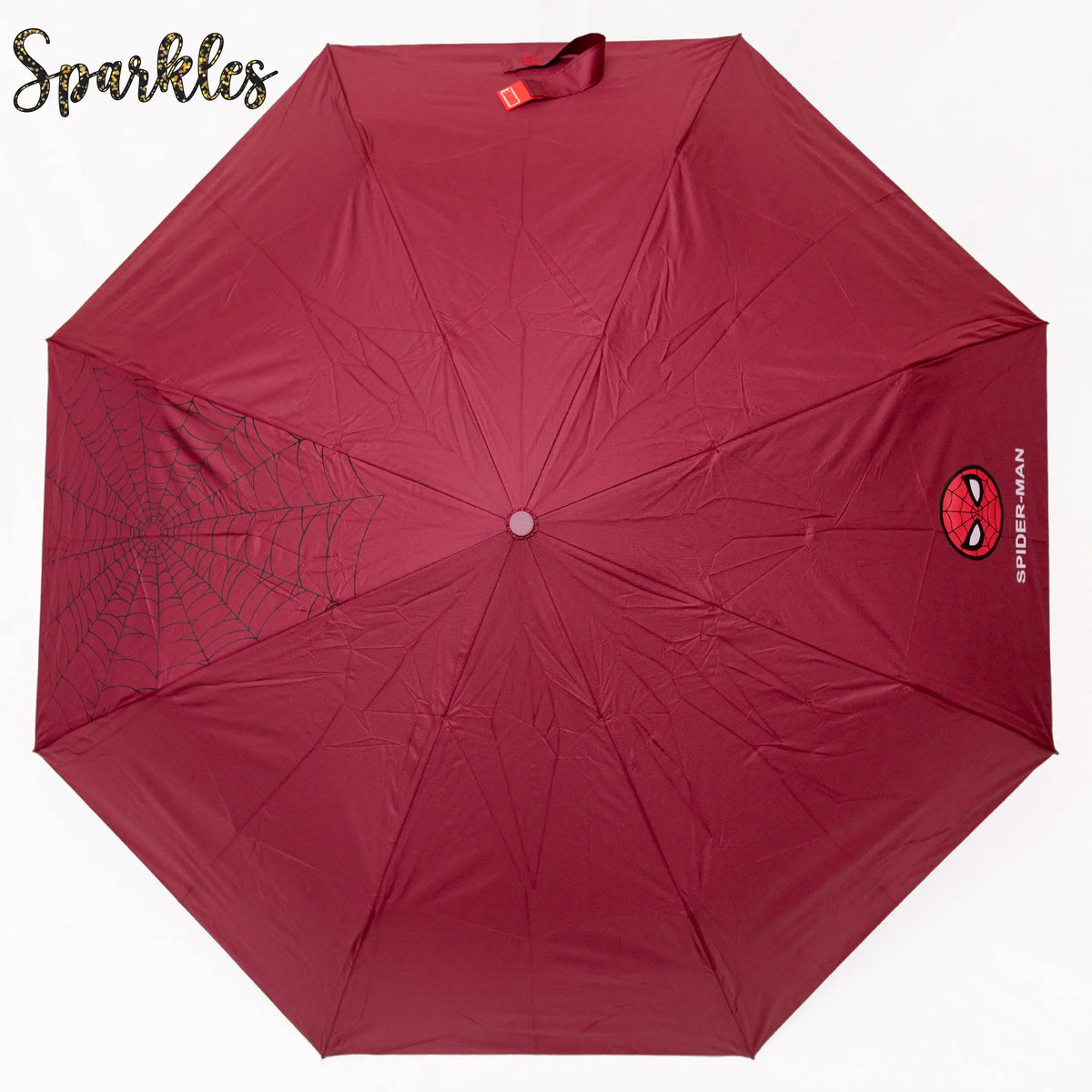 AESTHETIC SPIDER-MAN UMBRELLA SPARKLES