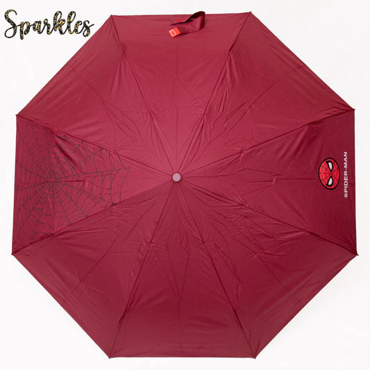 AESTHETIC SPIDER-MAN UMBRELLA SPARKLES