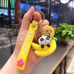 PANDA FRUIT KEYCHAIN SPARKLES