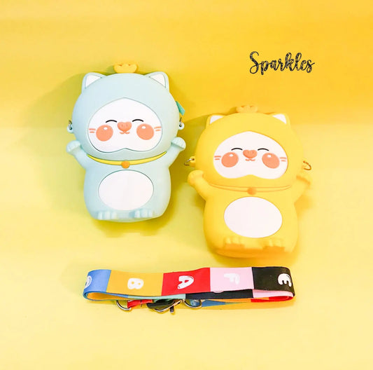 SILICONE POUCH SPARKLES