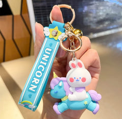 FLYING UNICORN KEYCHAIN SPARKLES