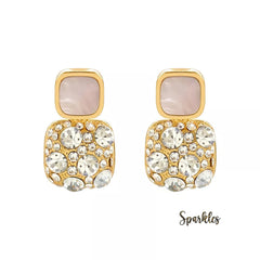 RHINESTONE EARRINGS SPARKLES