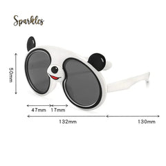 CUTE PANDA SUNGLASSES SPARKLES